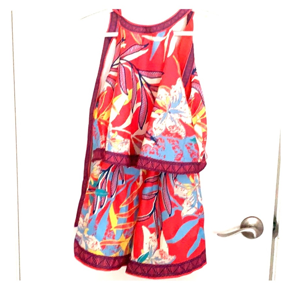 Flying Tomato Floral Romper NWT Size XS
